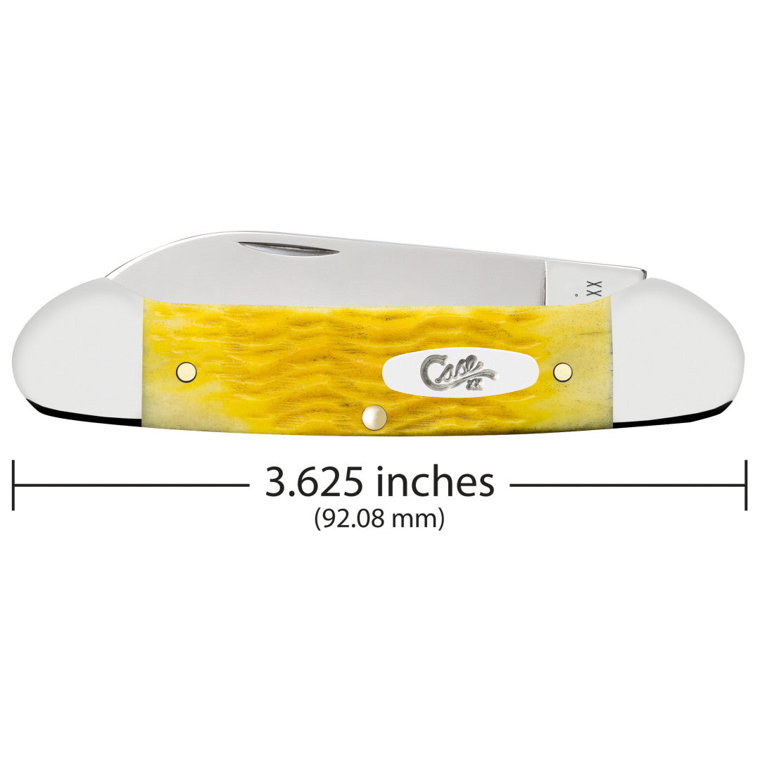 Case Knives Platts Jig Yellow Bone Canoe