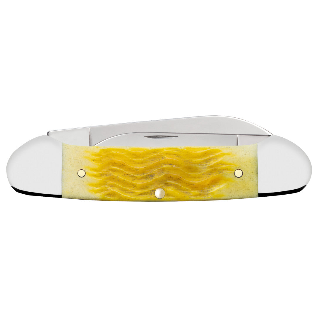 Case Knives Platts Jig Yellow Bone Canoe