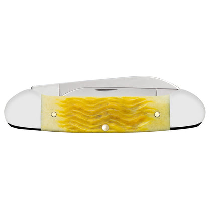 Case Knives Platts Jig Yellow Bone Canoe