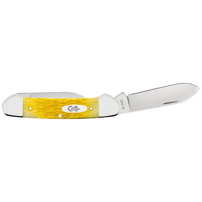 Case Knives Platts Jig Yellow Bone Canoe