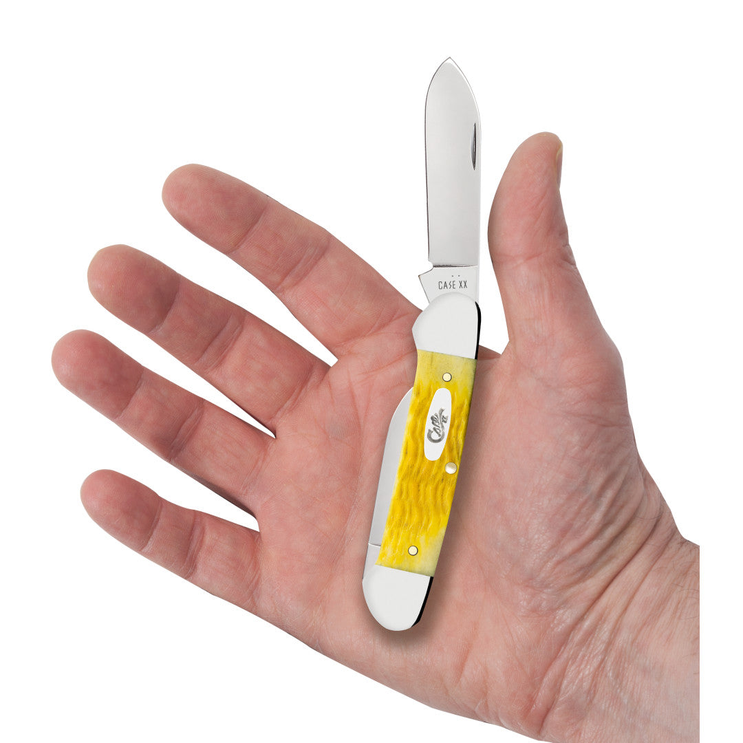 Case Knives Platts Jig Yellow Bone Canoe